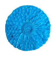 FUNDA DE COJIN 45*45 CON RELLENO INCLUIDO DE COLOR AZUL - details 0