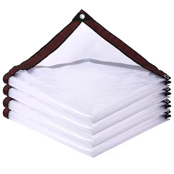 Toldo a Prueba De Nieve Para Exterior Cubierta De Plástico Transparente Impermeable Y Resistente Al Sol Para Balcones Y Terrazas - 1