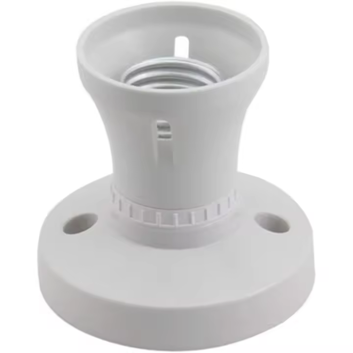 Portalámparas Portalámparas Tapa de rosca Adaptador de pared Convertidor Zócalo Techo Colgante E27 Montaje Fijación Práctico - 1