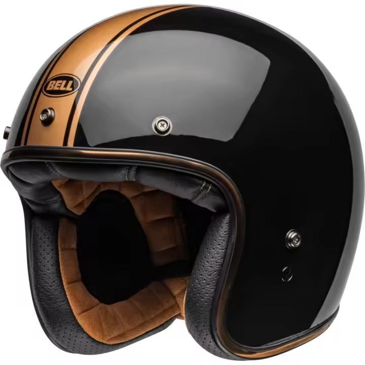 Casco BELL Custom 500 - Rally Gloss Black Bronze talla L - 1