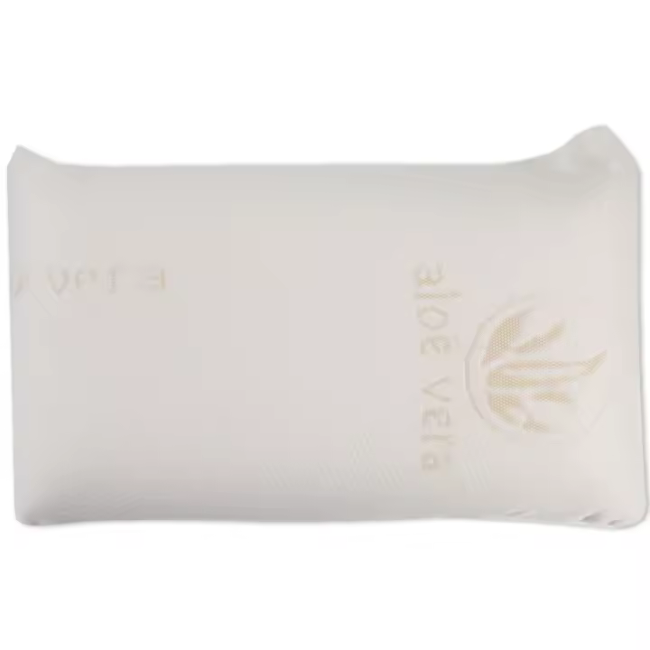 various-Almohada viscoelástica,núcleo 100% Viscoelástico, Tejido de Aloe Vera, Funda con Cremallera,Anticácaros, Anti bacterias, Termorregulable y Ergonómica. Libera la presión Cervical,Varios Tamaños - 1
