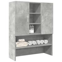 vidaXL Armario de lavadora gris hormigón 70,5x25,5x90 cm - details 0