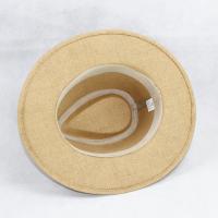 Sombrero De Paja Transpirable Para Hombres Y Mujeres Protección Solar Y UV Moda Y Protección Casual Unisex Polyester - details 6