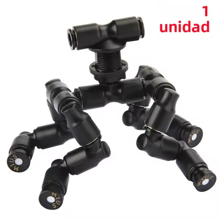 Kit De Sistema De Rociado Inteligente Para Tanque De Foguera De Reptiles Humidificador De Terrario Con Timer Electrónico Sistema De Rociado De Lluvia De Montaña - 1