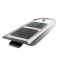Placa De Estilo Para Pedal De Freno Y Acelerador Para Volkswagen VW TOUAREG 2019 2020 Adhesivo Antideslizante De Acero Inoxidable - details 2