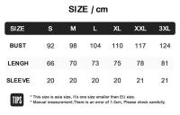 Camiseta De Algodón 100% Streetwear Basic Top Monks Para Hombres Y Mujeres Con Impresión Divertida Camiseta Casual De Verano Con Cuello Redondo Y Mangas Cortas Estilo Oversize - details 1
