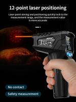 Termómetro Infrarrojo Mestek IR02C No Contacto Con Probing Digital Laser Medidor De Temperatura En Grados Celsius Y Fahrenheit - details 7