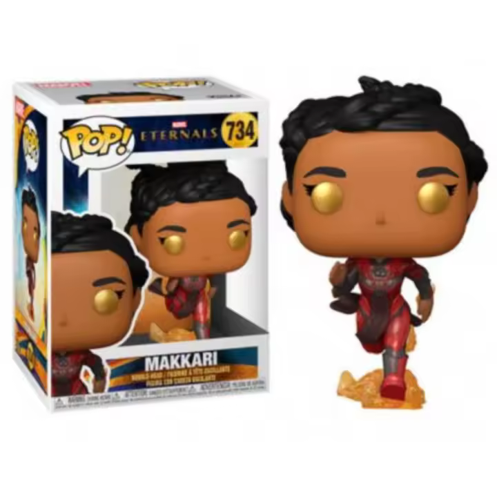 Funko Pop Eternals Marvel Superheroes Makkari 734 - 1