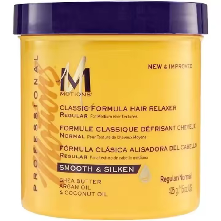 PROFESSIONAL MOTIONS SMOOTH&STRAIGHTEN CLASSIC FORMULA HAIR RELAXER REGULAR 425GR - 1