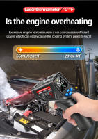 ANENG TH05 Termómetro Infrarrojo Digital No Contacto -20~650℃ Con Laser Pyrometro Pistola Medidor De Temperatura Herramientas Industriales - details 3