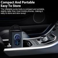 Inflador De Neumáticos Portátil Sin Cable Con Compresor Digital Para Coche Bicicleta Y Balones Air Pump Tire Inflator Portable Compressor Digital Para Automóvil Y Bicicleta - details 5