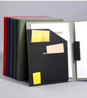 Carpeta De Negocios A4 De PU Para Guía De Servicio De Hotel Carpeta De Ventas Con Clip Para Contratos Y Menús - details 14