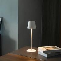 Lámpara De Mesa LED Nórdica Recargable Toque Dimmable Para Decoración De Habitación Comedor Café Estilo Moderno Con Luz De Lectura Y Ambiente - details 7