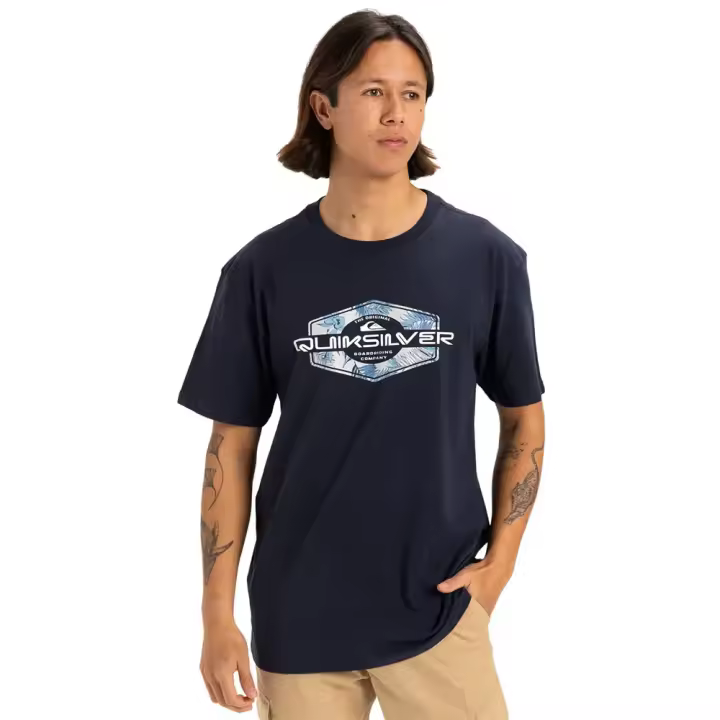 Quiksilver Camiseta De Manga Corta Locked Up - 1