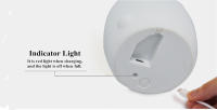 Búho Noche de Luz LED Sensor Táctile de Control Remoto 9 Colores Temporizador Regulable Recargable de Silicona Lámpara de Noche para Los Niños Of The Baby Gift - details 4