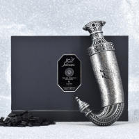 Perfume KHANJAR Niche emarati 85ml +ATOMIZADOR 5ml Recargable GRATIS! Perfume UNISEX Perfume Árabe Original De Dubai Emiratos Árabes, oriental - details 0