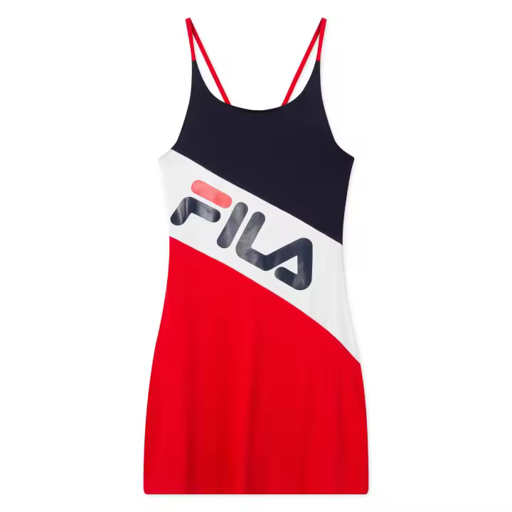 Vestido Chica Fila "Mekky" Navy/Red/White - 1