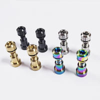Tornillos De Aluminio De Titanio TC4 M5x18mm Para Manillar De Bicicleta Con Placa KRSEC Tornillo De Subida Para MTB Y Bicicleta De Carretera - details 4