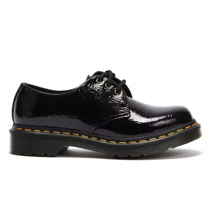 Zapatos Derby de Mujer Dr. Martens 1461 Negro en Piel brilliant 27773001 - 1