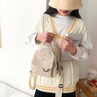 Mochila Mini De Moda Para Mujer En Terciopelo De Un Solo Color Pequeña Mochila Casual Para Estudiantes Viajes Con Cierre De Cremallera - details 4