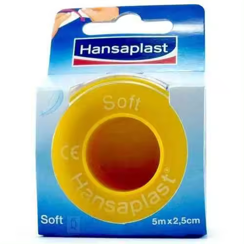 Hansaplast Esparadrapo Soft 5x2,5 cm. - 1