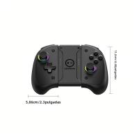 Manija Inalámbrica Para Nintendo Switch OLED Y Lite Con Luz RGB Y Vibration Six-Axis Despierta Continuamente Izquierda Y Derecha - details 11