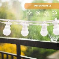 Cadena De Luces LED Para Exterior G50 Globos Iluminación De Patio Decoración De Boda Y Fiesta Luces De Tenda Y Camping Con Enchufe - details 8