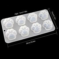Molde De Silicona Para Resina En Forma De Pata De Gato DIY Molde De Joyería De Alta Calidad Sin Químicos Peligrosos - details 0