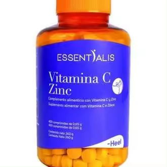 Essentialis Vitamina C Zinc 400 Comp. - 1