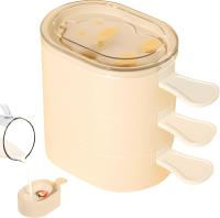 Moldes para paletas, Moldes para paletas infantiles | Moldes para Paletas de fácil Liberación | Jugos de Paletas de cartel | Jugo de chocolate, jugo de plátano, fácil de rellenar, a prueba de fugas - details 0