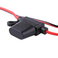 Conector De Enchufe De Coche DC 12V 24V Adaptador De Enchufe De Cigarrillo Para Camiones Y Motocicletas Con Cable Y Fusible De 10A - details 13