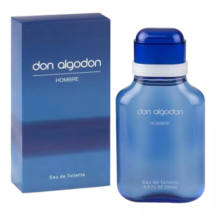 Don algodon Perfume de hombre Eau de Toilette colonia frasco 200 ml - 1