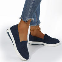 Zapatos de mujer de talla Grande, Nuevos, de Primavera y Verano, Planos, informales, de Malla transpirable, Con Suela Gruesa, Deportivos e informales. - details 22