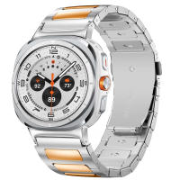 Correa De Acero Inoxidable Para Samsung Galaxy Watch Ultra 47mm Reemplazo Sin Gaps Compatible Con Samsung Galaxy Watch 7 Ultra 47mm Unisex - details 18