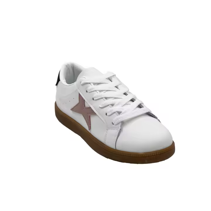 JZ Hermanos Urban star: Zapatillas blancas con detalle para mujer - 1