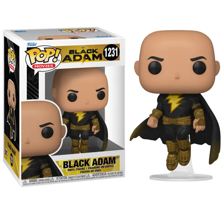 Figura Pop Dc Comics Black Adam-Figura de Vinilo Coleccionable - Idea de Regalo- Mercancia Oficial - Juguetes para Niños y Adultos - Movies Fans - Muñeco para Coleccionistas y Exposición - 1