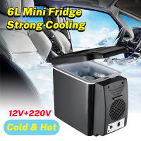 Mini refrigerador portátil para coche eléctrico, 6L, 12V, caja refrigeradora para vehículo, transformadores electrónicos, calentador esencial, congelador - details 5