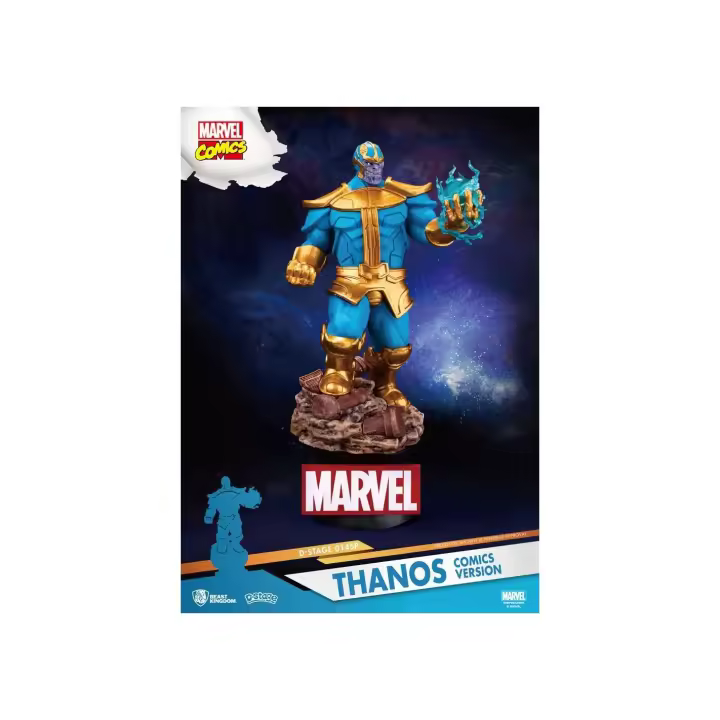 Figura de Thanos con Diorama Base Stage 014SP – Marvel Comics – Coleccionismo y Regalos de MARVEL - 1