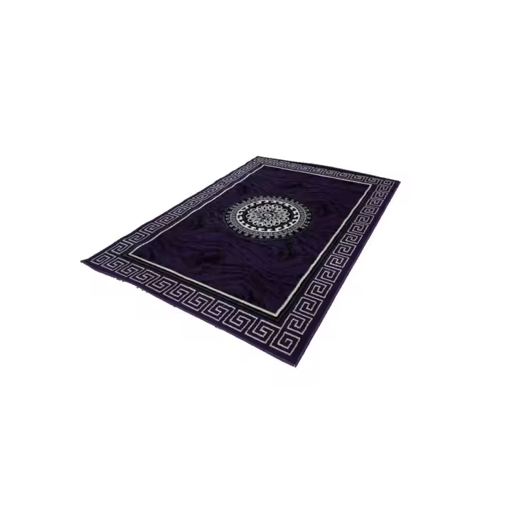 Alfombra de Hogar 100% Polipropileno 190 x 280 cm modelo OLIMPIA (Violeta) - CREVICOSTA QUALITY MARK MARCAS DE CALIDAD - 1