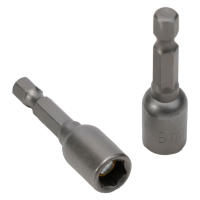 Juego De 2/4 Piezas De Llaves De Impacto Magnéticas 6-13mm Con Mango Hexagonal De 1/4 Pulgada Para Taladro Eléctrico Herramientas De Conductores Magnéticos Sin Cable - details 0