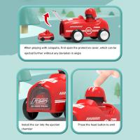 Coche De Juguetes Infantiles Con Dibujos Animados Miniatura Inercial Vehículos Retroalimentación Montessori Educación Temprana Para Bebés Y Niños Pequeños - details 9