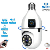 Cámara IP 4K 1080P Con Lente Doble PTZ Wifi Pantalla Dual Seguimiento Automático Audio Bidireccional Visión Nocturna Color Cámara De Seguridad - details 3