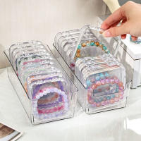Caja De Almacenamiento Para Uñas Transparente Caja De Exhibición Hecha a Mano Para Joyería Collares Accesorios Y Pulseras Protegida Contra La Polvo - details 4