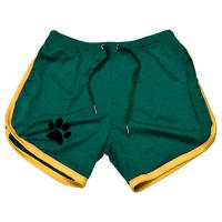 Shorts De Verano Para Hombre Running Fitness Deportivos Transpirables De Malla Tendencia Pantalones Medio Tamaño Sueltos - details 28