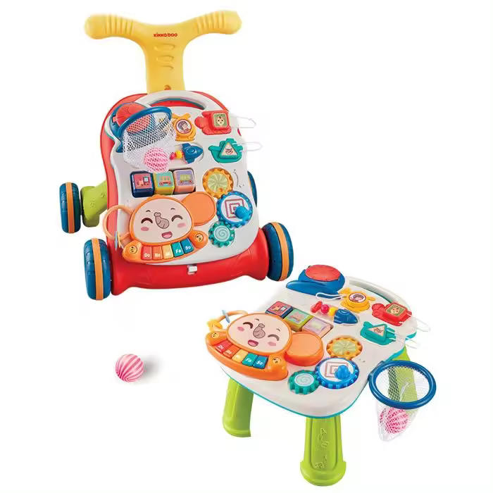 Andador 3 em 1  Kikka Boo Play & Grow Rojo - 1