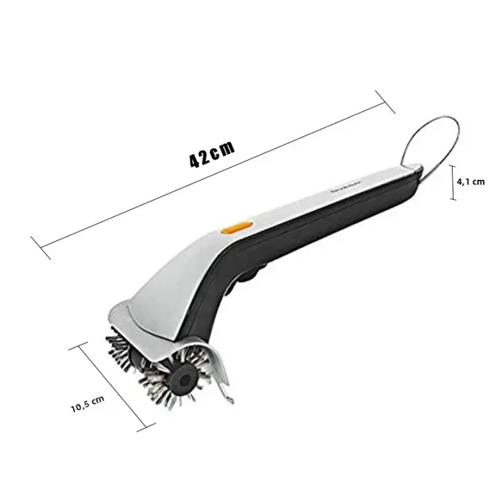 Cepillo Eléctrico Para Barbacoa Limpieza Al Vapor Accesorios Para Gas Y Carbón Herramienta De Cocina Resistente Al Calor De Acero Inoxidable Limpieza Fácil - 1