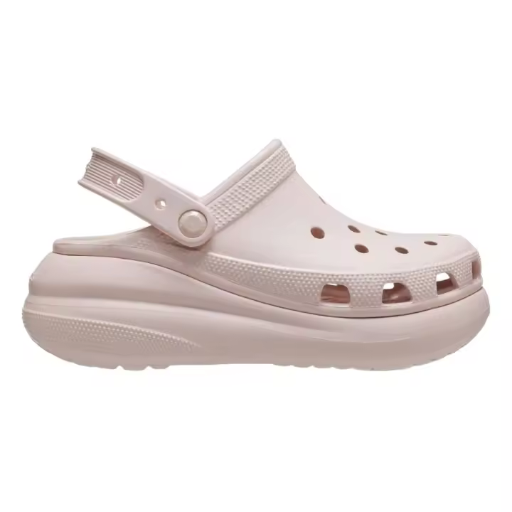 Zuecos Rosas Crocs Crush U Quartz Resistentes al Agua - 1