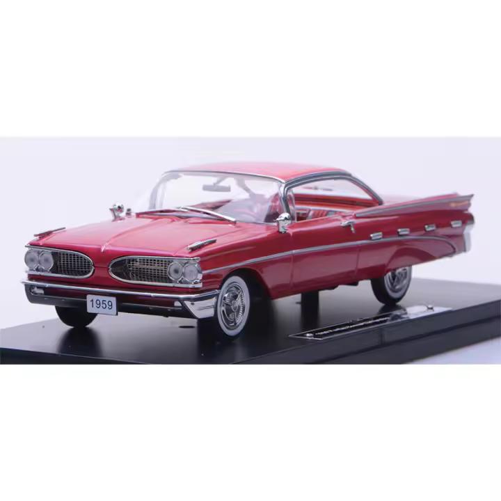 Modelo De Coche De Colección GFCC 1959 Bonneville Hardtop a Escala 1/43 Vehículo Estación De Juguete De Alta Performancia Metal Sin Batería Para Adultos - 1