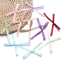 30pcs Cintas De Satén Poliéster Multicolor 6.5x8.5cm Para DIY Ropa Accesorios De Cabeza Regalos Cajas Artesanías Decoración - details 2