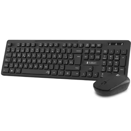 Teclado y Ratón Inalámbrico Subblim Combo Business Slim CSSW10 - 1